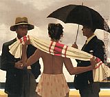 Jack Vettriano The Gathering Clouds painting